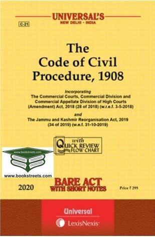 The Code of Civil Procedure, 1908 by Universal LexisNexis