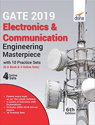 GATE 2019 Electronics & Communication Engineering Masterpiece with 10 Practice Sets (6 in Book + 4 Online)