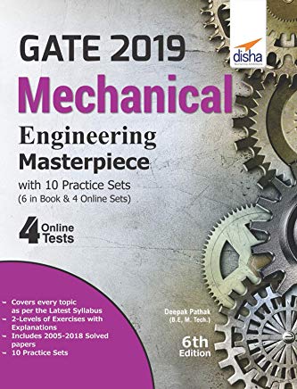 GATE 2019 Mechanical Engineering Masterpiece with 10 Practice Sets (6 in Book + 4 Online) by Deepak Pathak