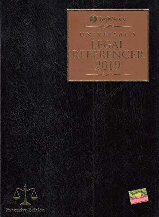 Universal&#039;s Legal Referencer 2019 (Executive Edition) by Lexis Nexis