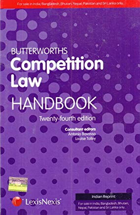Butterworths Competition Law Handbook 24th Edition Set of 2 volume by Louis Tolley Antonio Bavasso