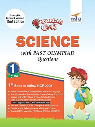 Olympiad Champs Science Class 1 with Past Olympiad Questions 2nd Edition by Disha Experts