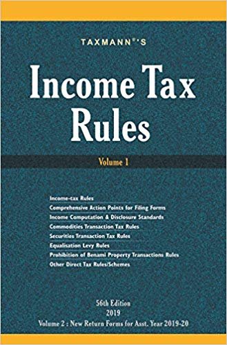 Income Tax Rules (Set of 2 Volumes) (56th Editon 2019)