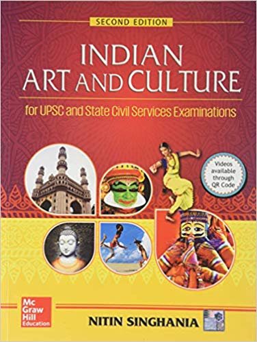 Indian Art and Culture Paperback by Nitin Singhania  Author english medium