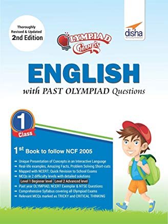 Olympiad Champs English Class 1 with Past Olympiad Questions 2nd Edition by Disha Experts