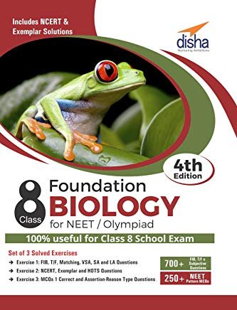 Foundation Biology for NEET/ Olympiad Class 8 - 4th Edition by Disha Experts