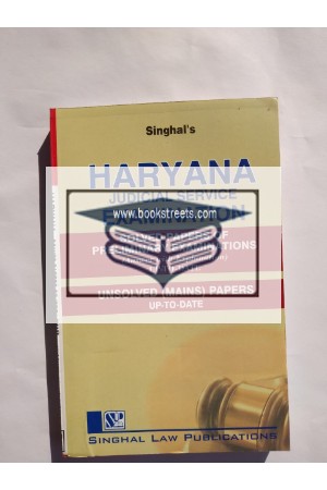 Singhal's Haryana Judicial Service Examination Solved Papers Of Preliminary Examination