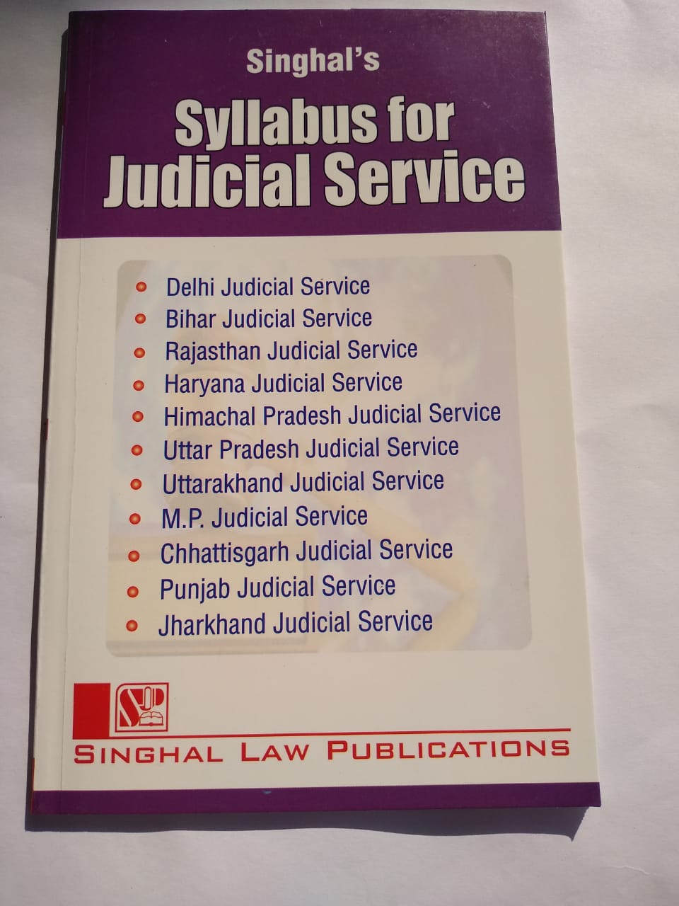 Singhal's Syllabus For Judicial Service