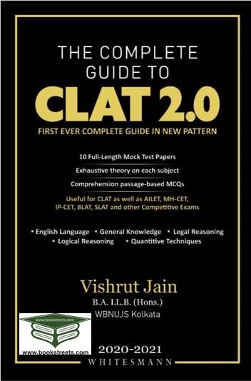 Vishrut Jain The Complete Guide to CLAT 2.0 by Whitesmann