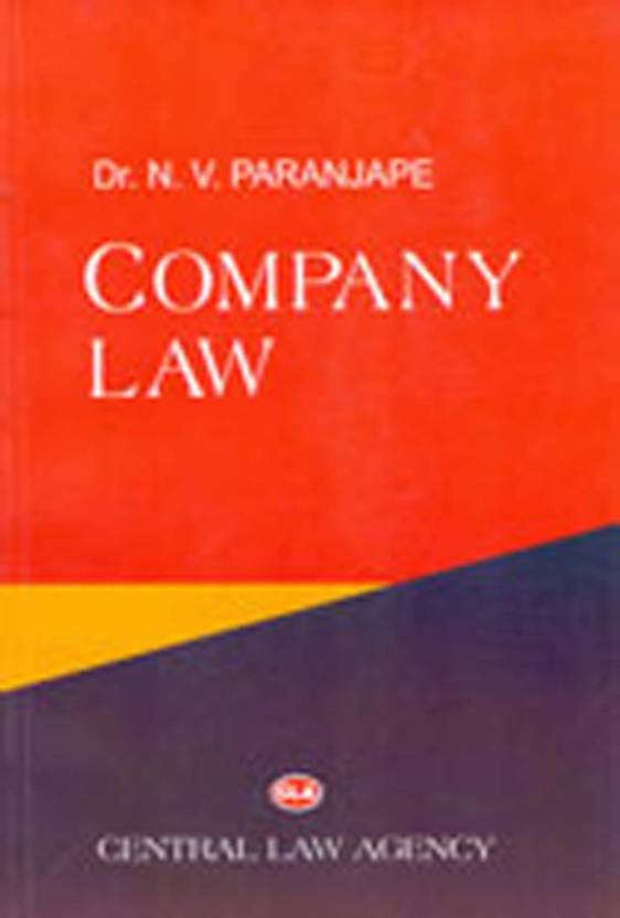Company Law  English, Paperback, Dr. N.V. Paranjape