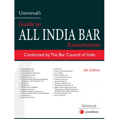 Universal's Guide to All India Bar Examination by LexisNexis