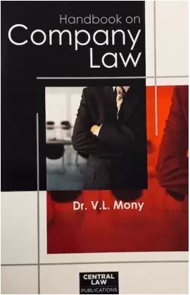 V.L. Mony Handbook on Company Law by Central Law Publications