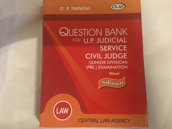 Question Bank For UP Judicial Service Civil Judge Junior Divison Pre Examination By O.P. Tripathi