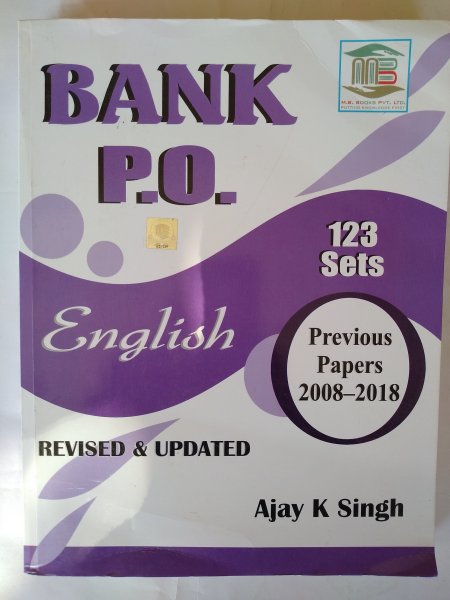 MB Bank PO By Ajay K Singh