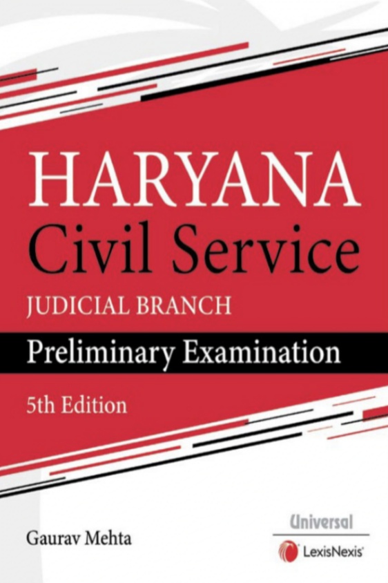 Gaurav Mehta Haryana Civil Judicial Branch Preliminary Examination by LexisNexis