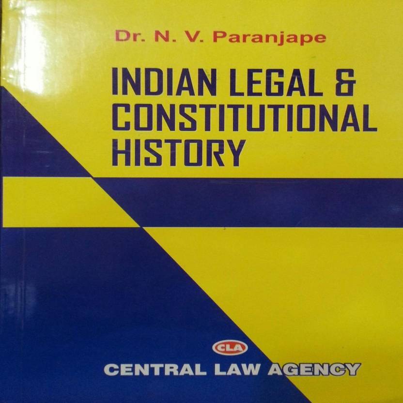 INDIAN LEGAL & CONSTITUTIONAL HISTORY  English, Paperback, N.V PRANJPEE