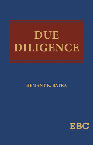 Due Diligence by Hemant K Batra by eastren book company