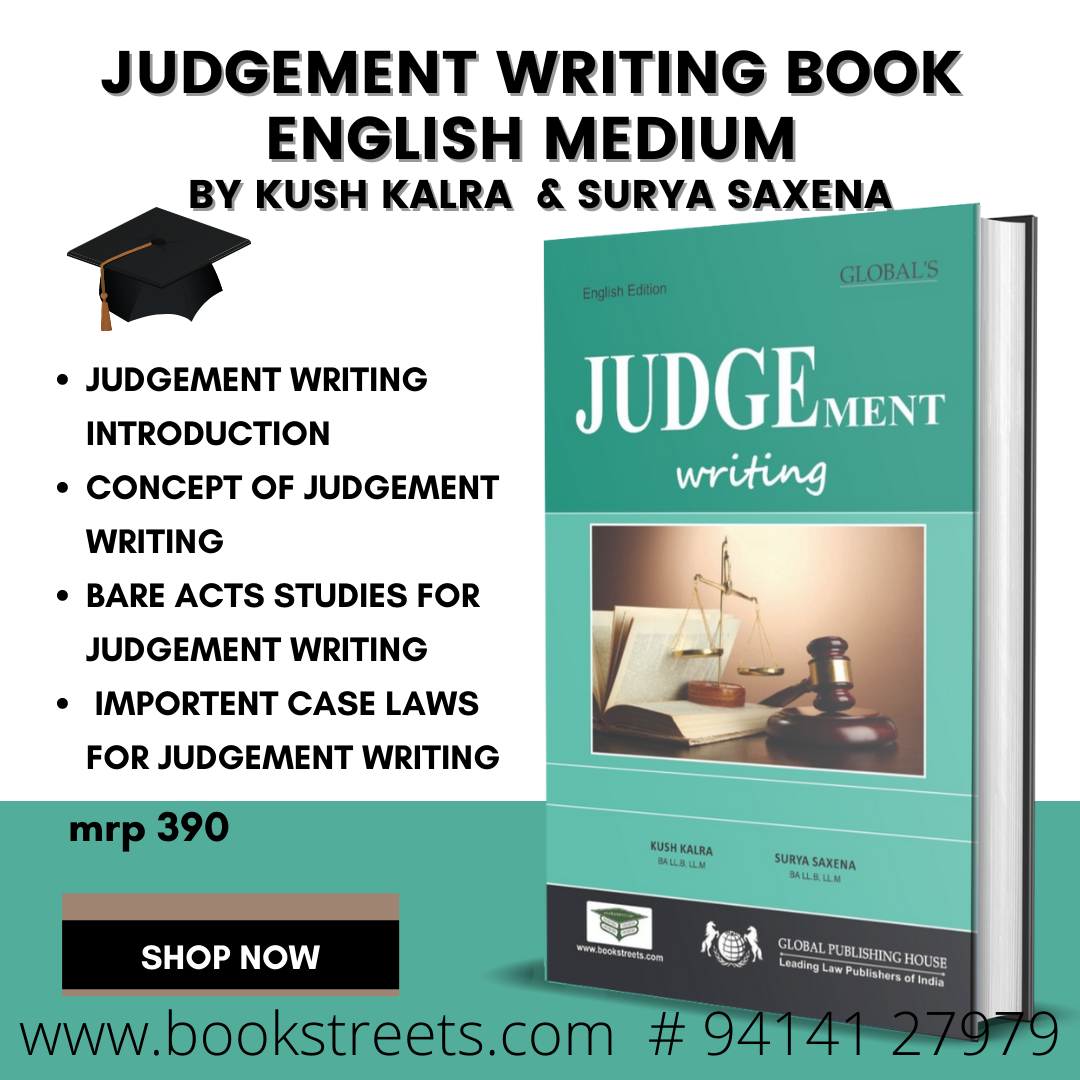 Judgment Writing by Kush kalra