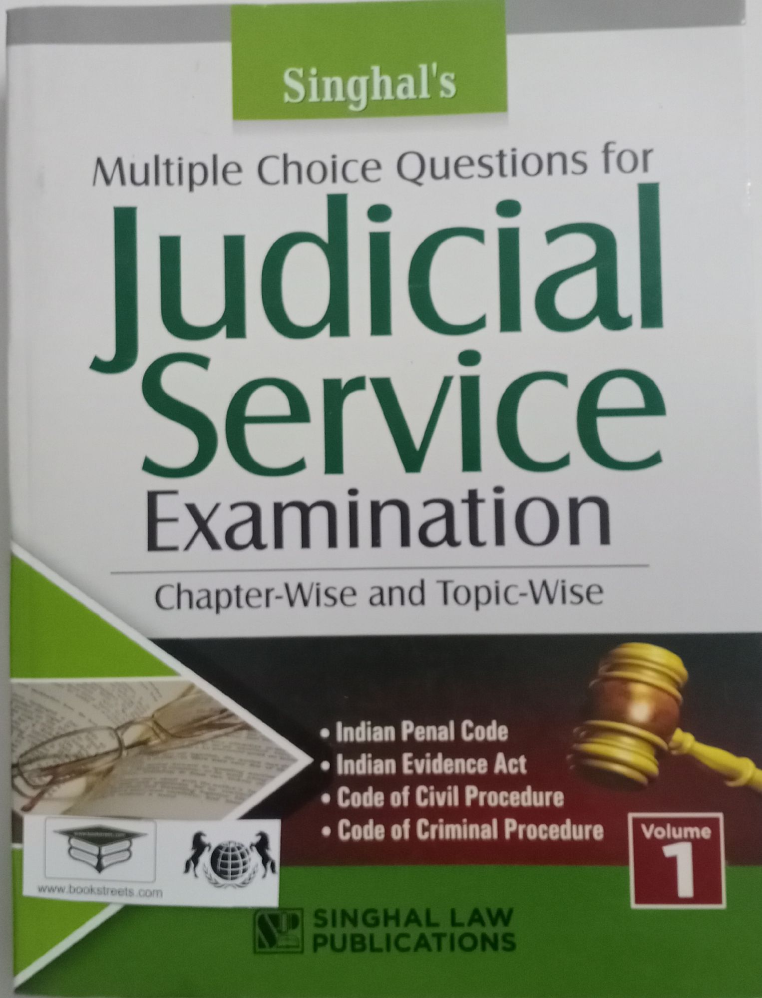 Singhal's Judicial Service Examination - Chapter Wise and Topic Wise  Singhal Law Publications