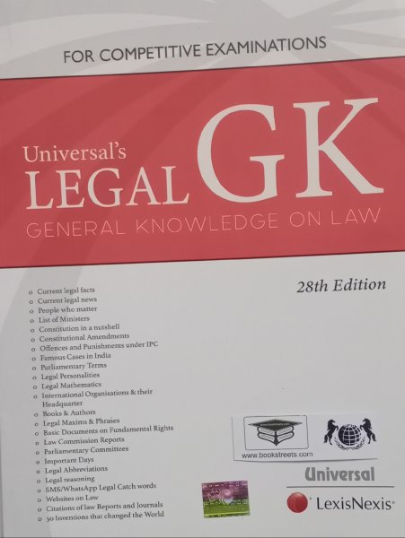 Universal&#039;s Legal GK General Knowledge On Law by Universal LexisNexis