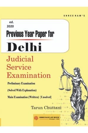 Tarun Chuttani Judicial Service Examination by Shree Ram Law House