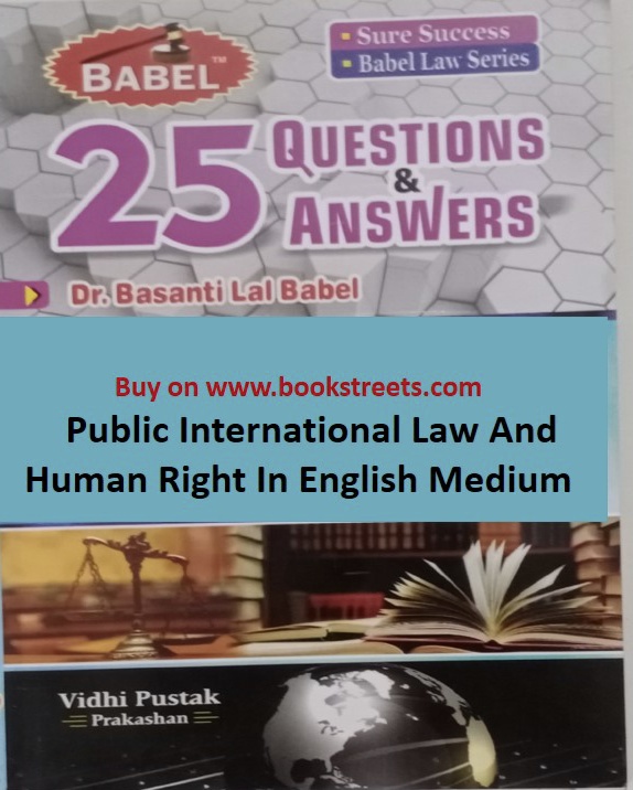Basanti Lal Babel Public International Law and Human Rights in English Medium