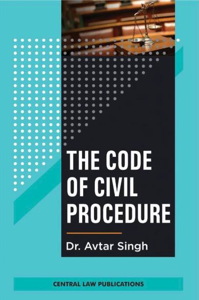 Code Of Civil Procedure Act No Of 1908 Paperback, Dr. Avtar singh english medium