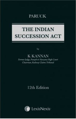 Paruck The Indian Succession Act by LexisNexis