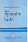 T. Bhattacharyya The Interpretation of Statutes by Central Law Agency In English