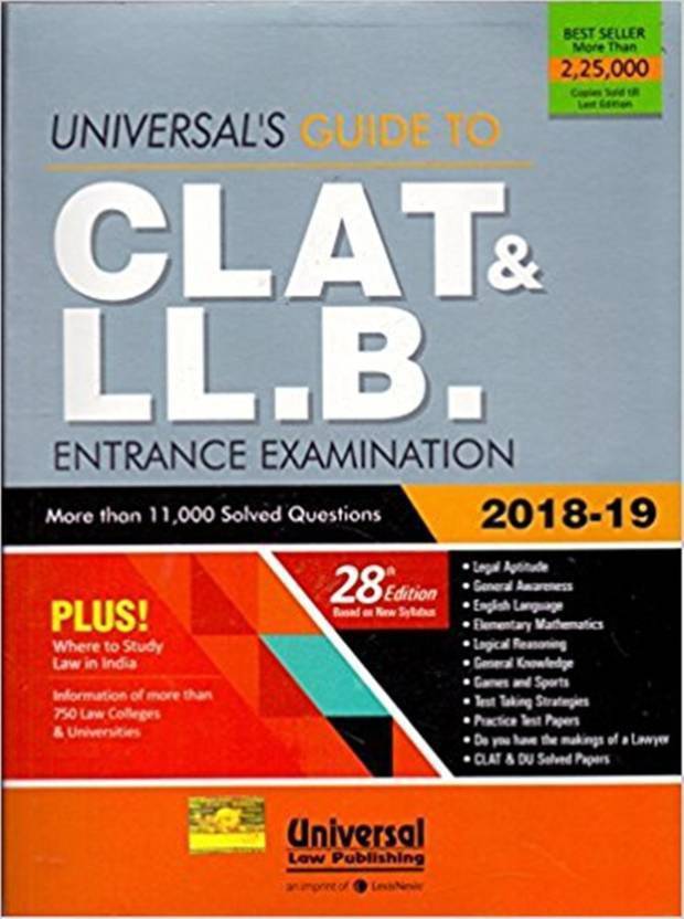 Universal's Guide To CLAT & LL.B. Entrance Examination 2018-19 English, Paperback, Manish Arora, Krishan Keshav  Paperback, Krishan Keshav, Manish Arora